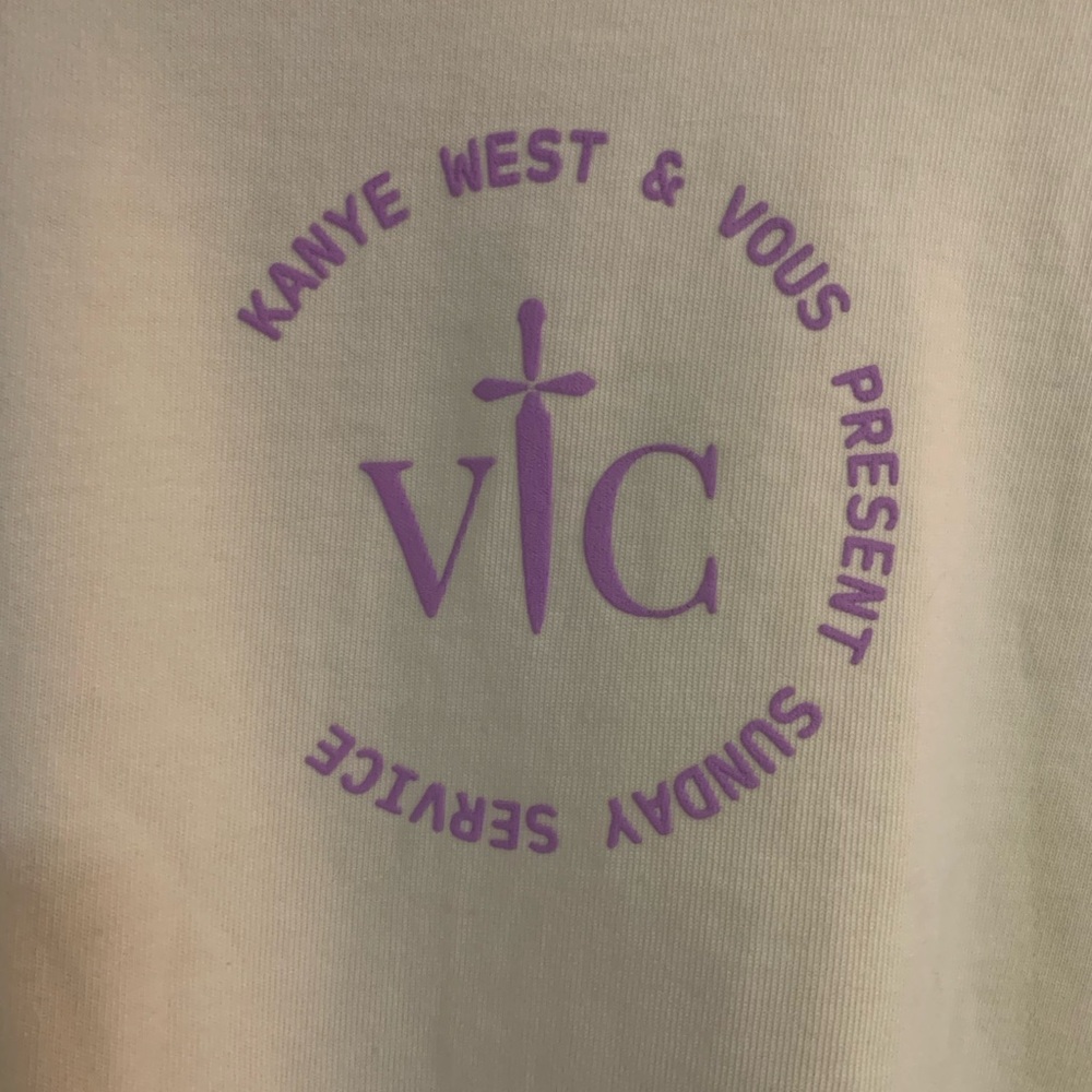 Kanye West Sunday Service Heavyweight Tee Miami Crew Neck